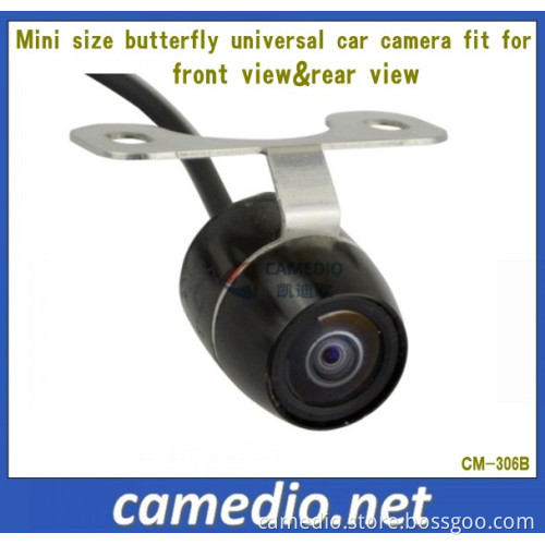 170 Degree Butterfly 480 TV Lines CMOS Universal Waterproof Car Camera Rearview
